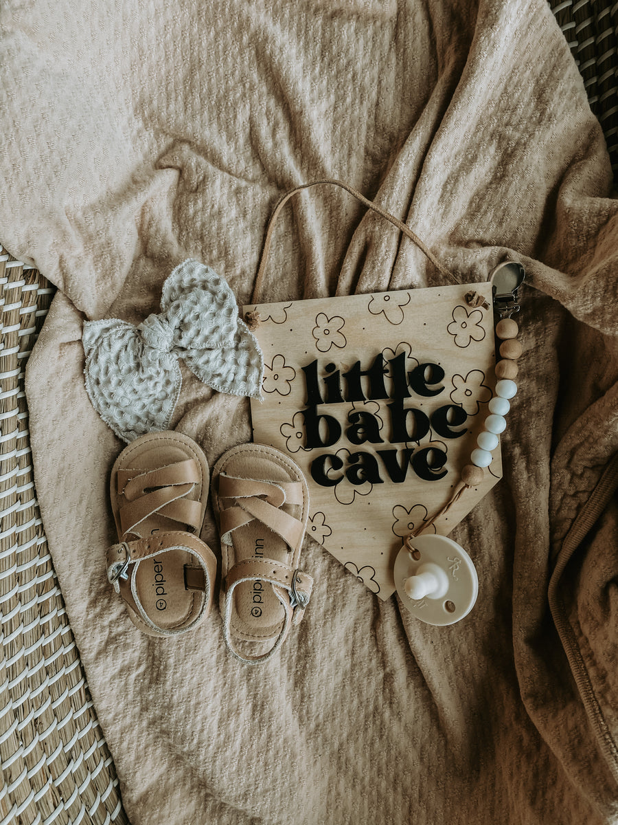 Little Babe Cave Large Canvas Banner