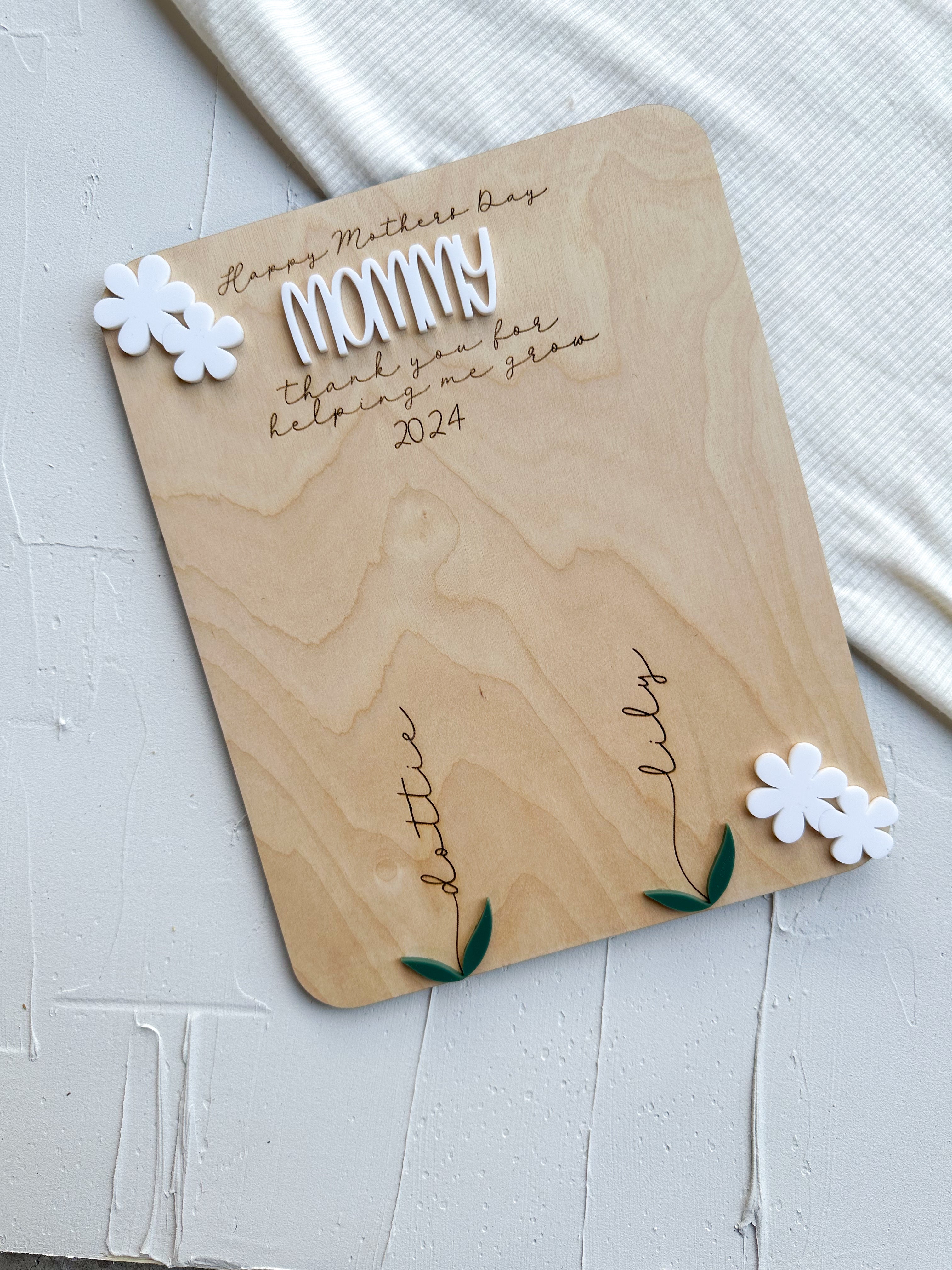 Mother’s Day Handprint sign | DIY Mother’s Day sign