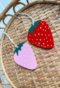 Car Charms | Strawberry - Be Kind