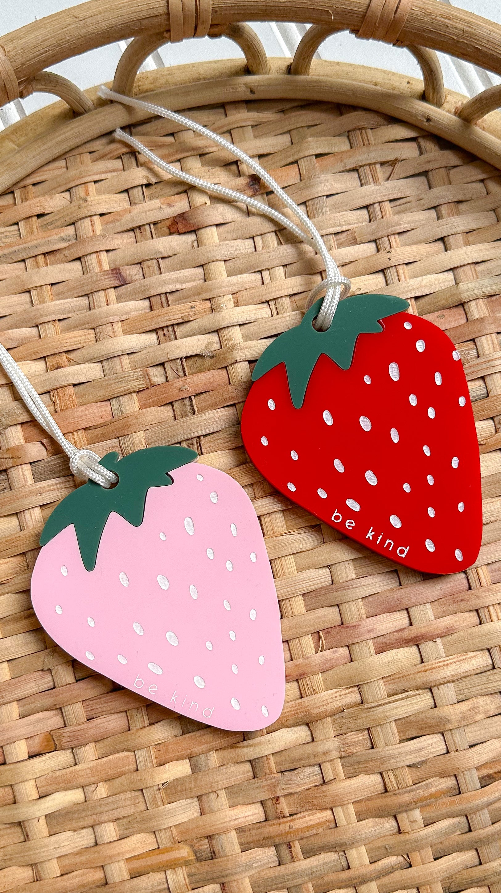 Car Charms | Strawberry - Be Kind