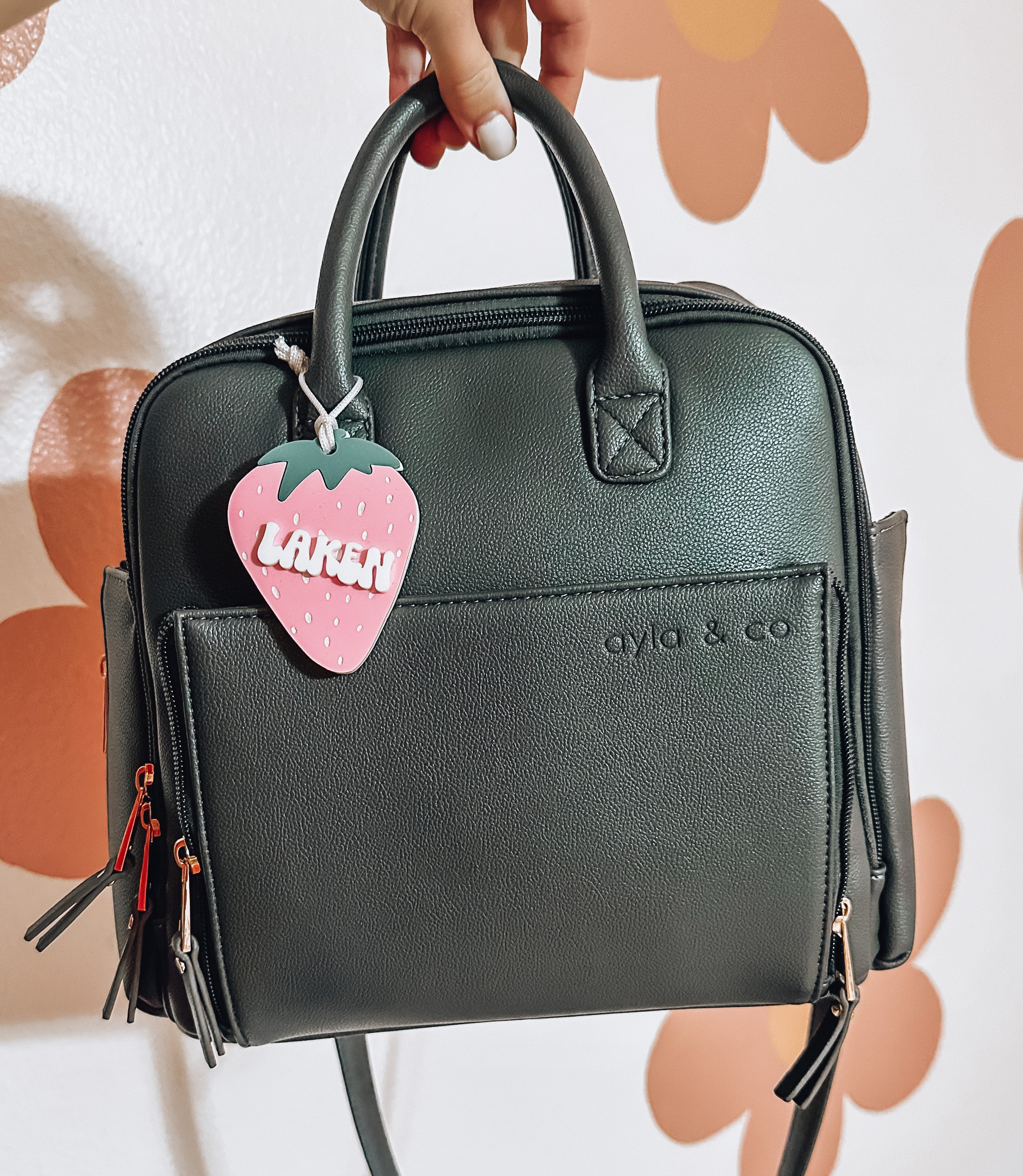 Strawberry Bag Tag