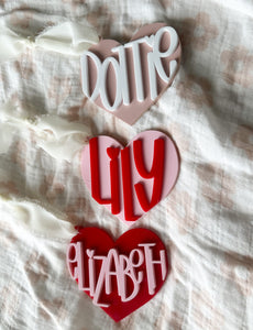 Valentines Day Bag Tags