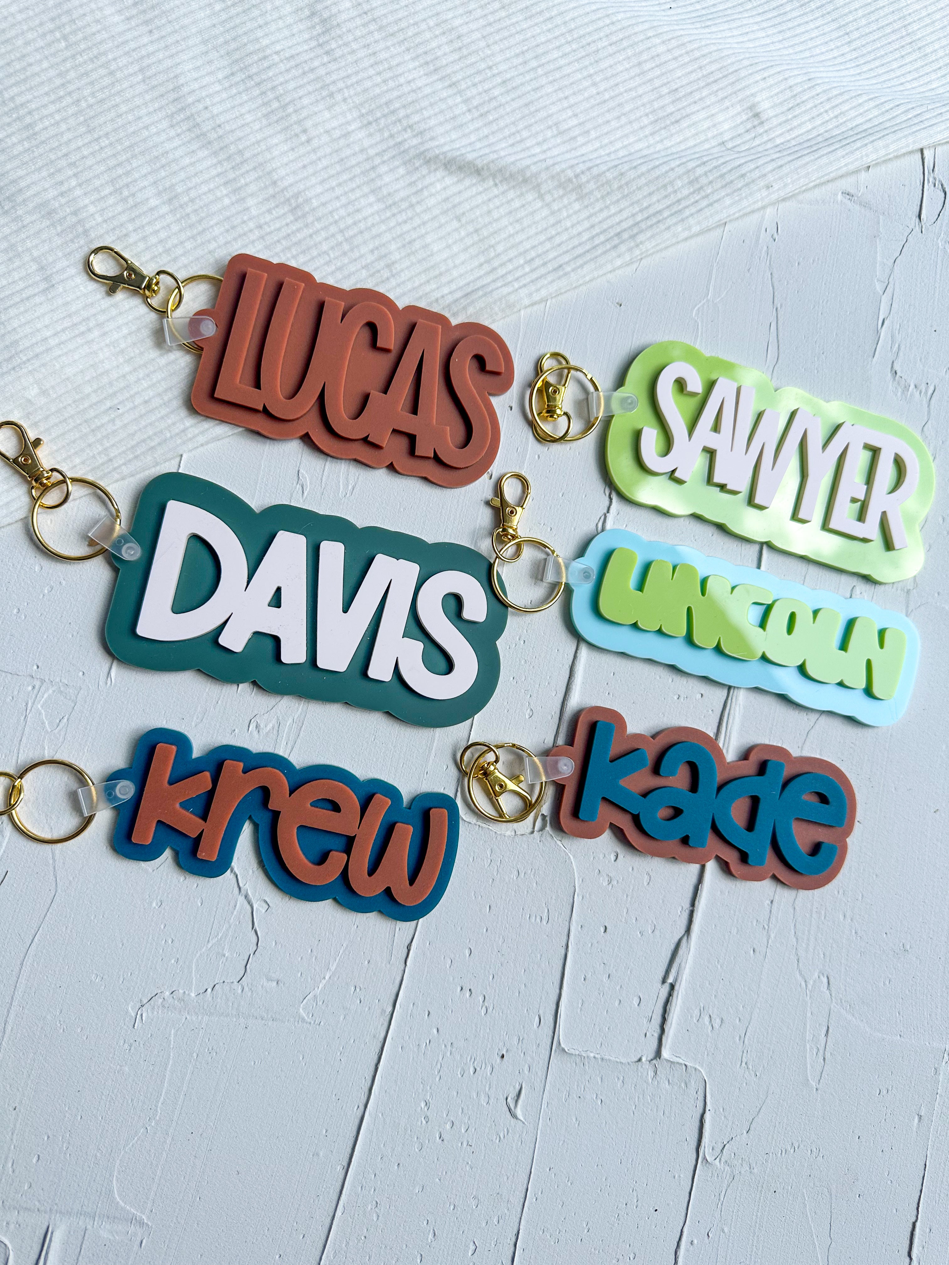 Bag Tag | Personalized Keychain