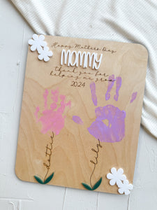 Mother’s Day Handprint sign | DIY Mother’s Day sign