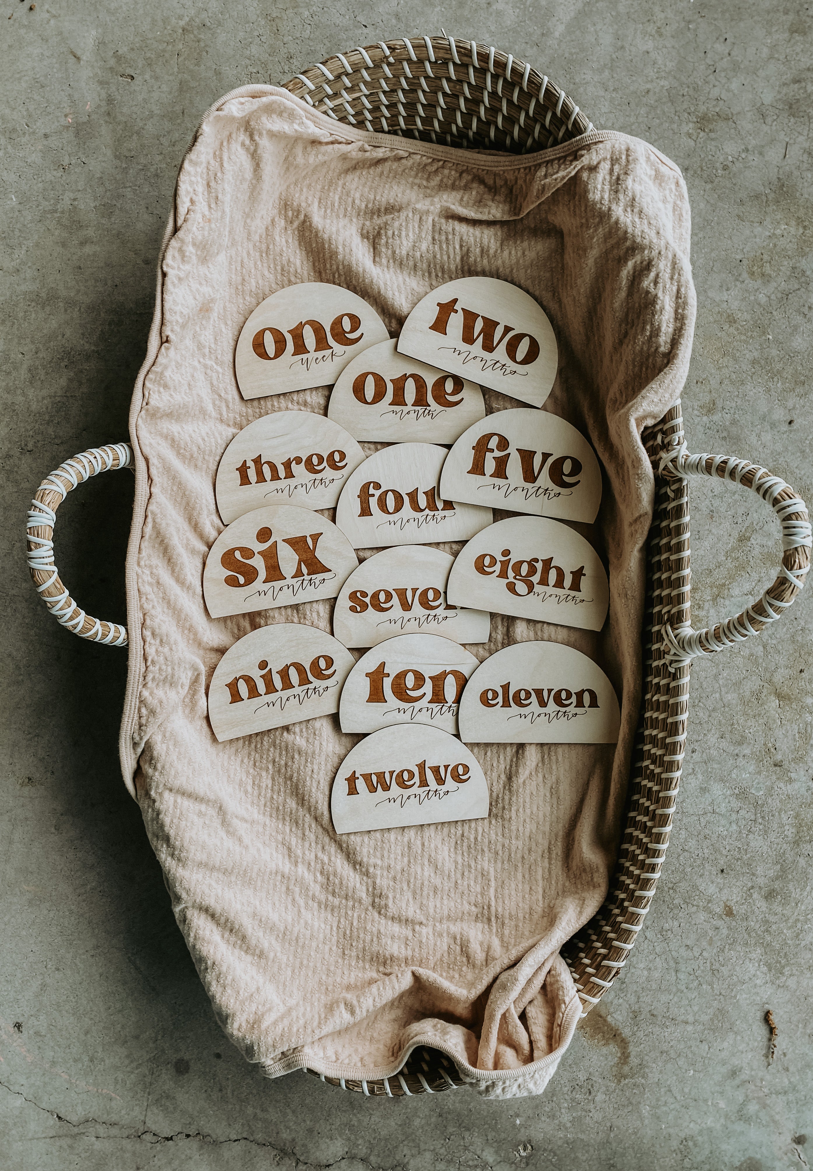 Boho Monthly Milestones